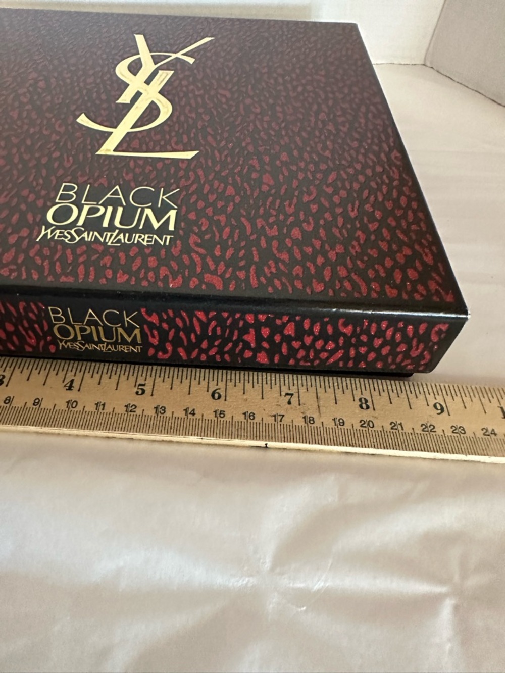 Yves Saint Laurent Empty Black Opium Box